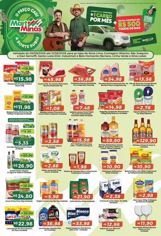 Catálogo Mart Minas | Economize agora com nossas ofertas | 2026-08-06T00:00:00.000Z - 2026-08-12T00:00:00.000Z