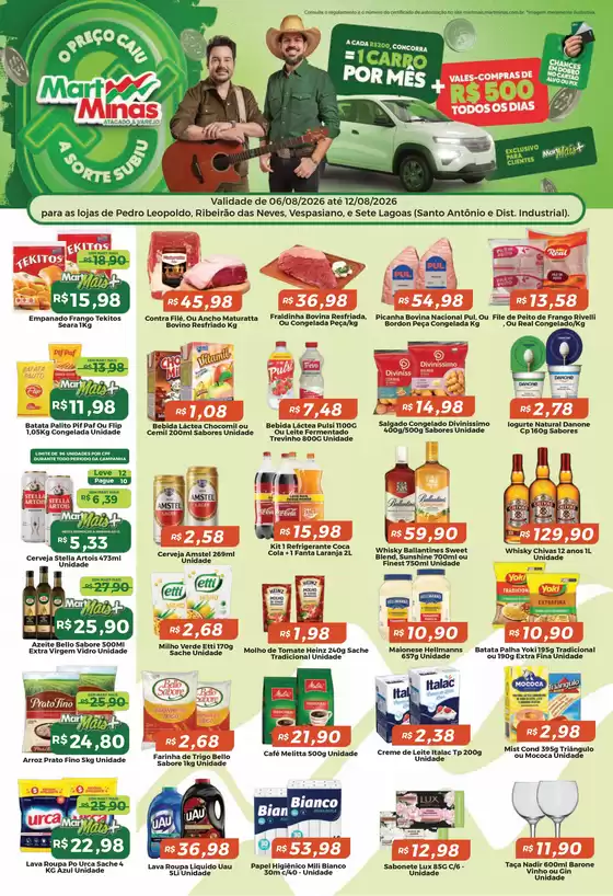 Catálogo Mart Minas | Melhores ofertas para todos os caçadores de pechinchas | 2026-08-06T00:00:00.000Z - 2026-08-12T00:00:00.000Z