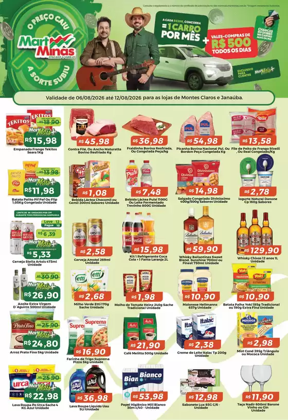 Catálogo Mart Minas | 212 Montes Claros Janauba | 2026-08-06T00:00:00.000Z - 2026-08-12T00:00:00.000Z