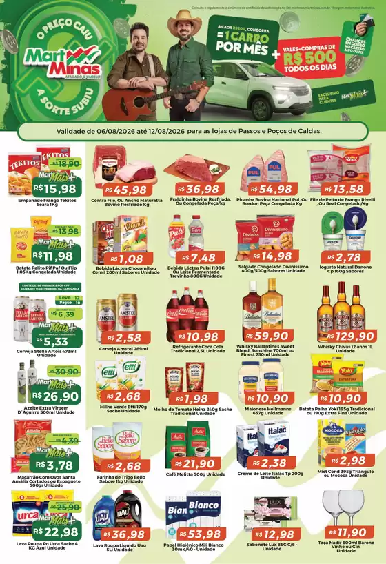 Catálogo Mart Minas | 196 Passos Pocos de Caldas | 2026-08-06T00:00:00.000Z - 2026-08-12T00:00:00.000Z