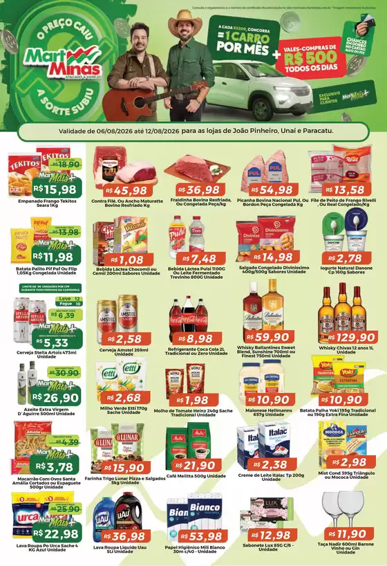 Catálogo Mart Minas | 251 Joao Pinheiro Unai Paracatu | 2026-08-06T00:00:00.000Z - 2026-08-12T00:00:00.000Z
