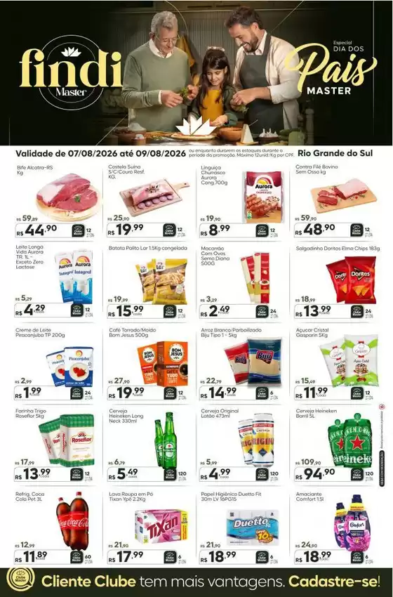 Catálogo Master Supermercados | Final de semana RS | 2026-08-07T00:00:00.000Z - 2026-08-09T00:00:00.000Z