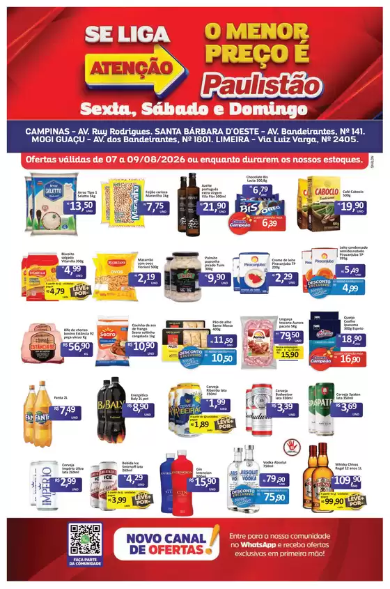 Catálogo Paulistão Atacadista | Ofertas exclusivas para nossos clientes | 2026-08-07T00:00:00.000Z - 2026-08-09T00:00:00.000Z