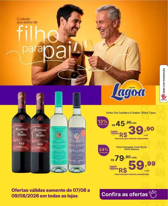 Catálogo Super Lagoa | Ofertas especiais atraentes para todos | 2026-08-07T00:00:00.000Z - 2026-08-09T00:00:00.000Z