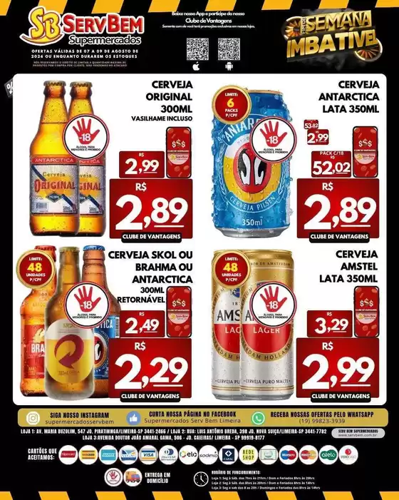 Catálogo ServBem | Nossas melhores ofertas para você | 2026-08-07T00:00:00.000Z - 2026-08-09T00:00:00.000Z