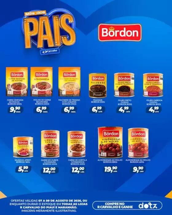 Catálogo R Carvalho Supermercado | bordon | 2026-08-07T00:00:00.000Z - 2026-08-09T00:00:00.000Z