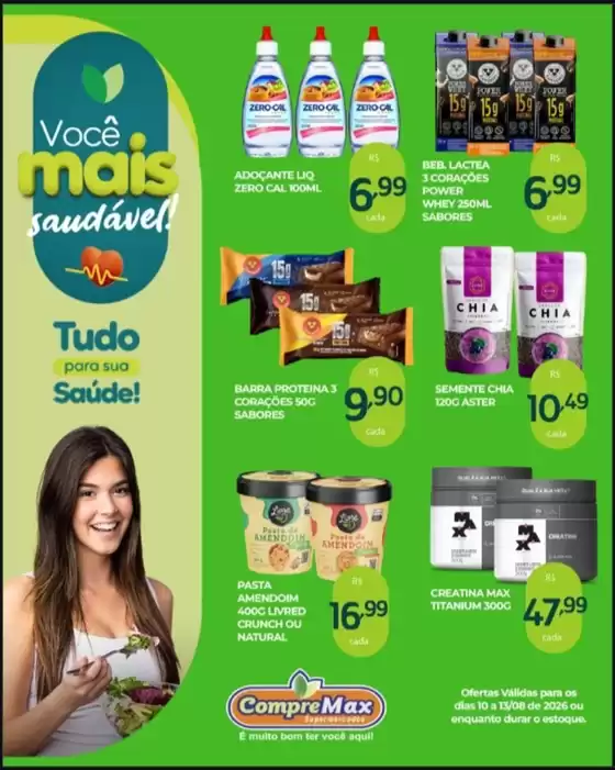 Catálogo CompreMax | Voce mais Saudavel | 2026-08-10T00:00:00.000Z - 2026-08-13T00:00:00.000Z