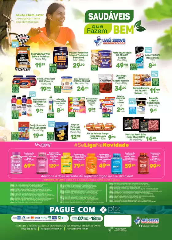 Catálogo Supermercados Jaù Serve | Especial Saudável | 2026-08-10T00:00:00.000Z - 2026-08-18T00:00:00.000Z