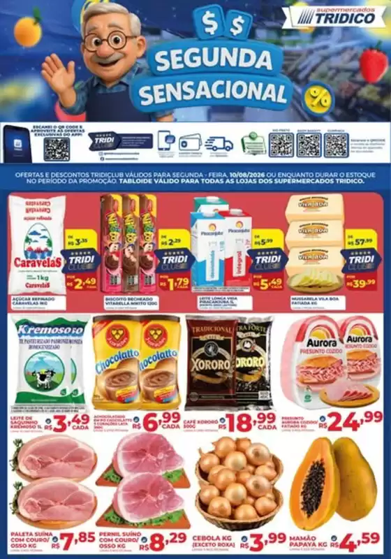 Catálogo Supermercados Tridico | Segunda Sensacional | 2026-08-10T00:00:00.000Z - 2026-08-10T00:00:00.000Z