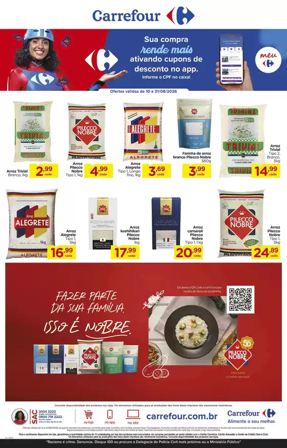 Catálogo Carrefour | LÂMINA EXCLUSIVA SUL PILECCO NOBRE | 2026-08-10T00:00:00.000Z - 2026-08-31T00:00:00.000Z