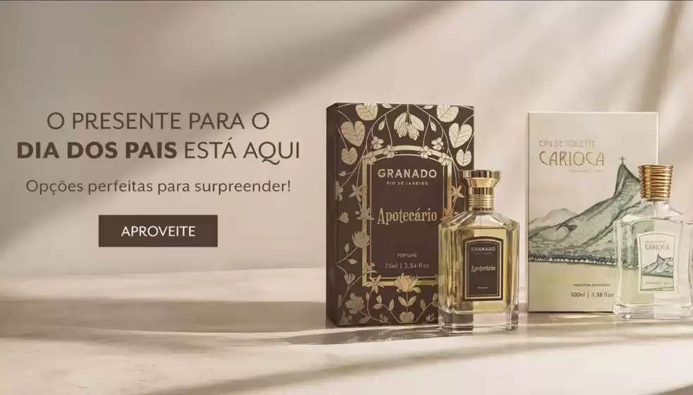Catálogo Granado em Guaporé | Ganhe um bone spritz ! | 2026-08-10T00:00:00.000Z - 2026-08-31T00:00:00.000Z