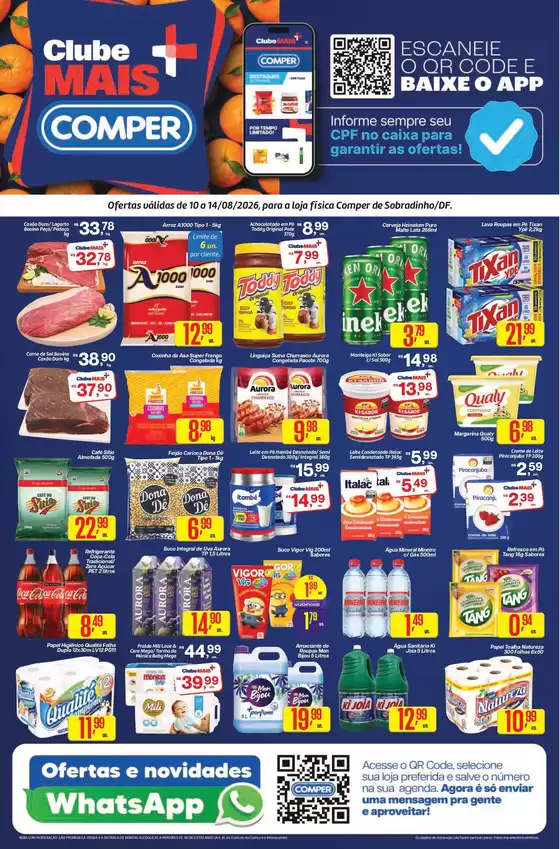 Catálogo Comper | Ofertas Imbatíveis | 2026-08-10T00:00:00.000Z - 2026-08-14T00:00:00.000Z