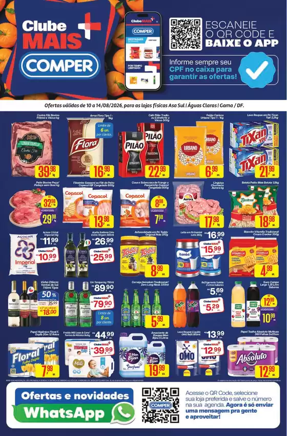 Catálogo Comper | Grandes descontos em produtos selecionados | 2026-08-10T00:00:00.000Z - 2026-08-14T00:00:00.000Z