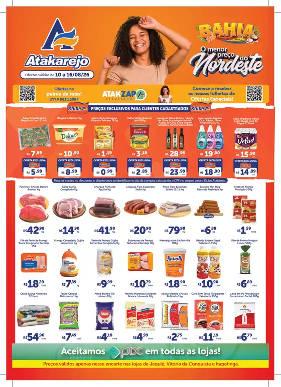 Catálogo Atakarejo | Ofertas exclusivas e pechinchas | 2026-08-10T00:00:00.000Z - 2026-08-16T00:00:00.000Z