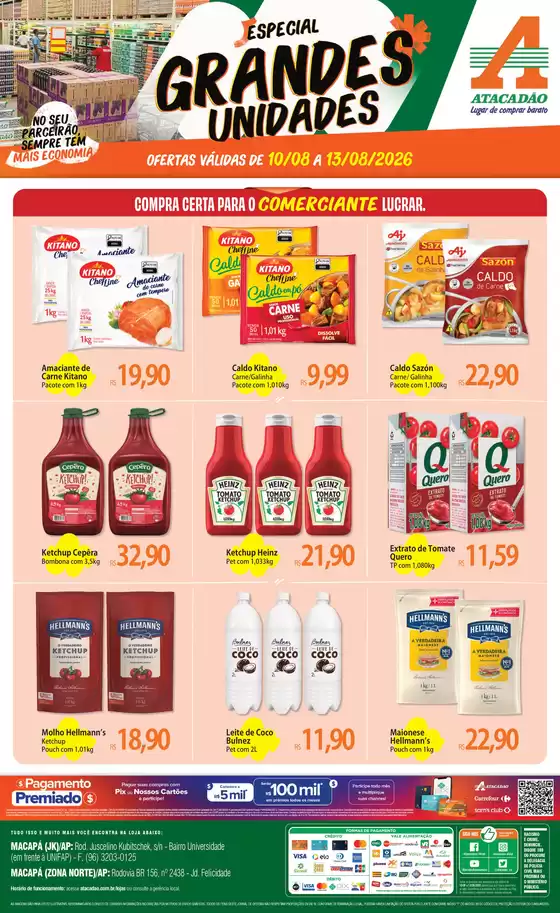 Catálogo Atacadão | Atacadão - Grandes Unidades (G.U.) | 2026-08-10T00:00:00.000Z - 2026-08-13T00:00:00.000Z