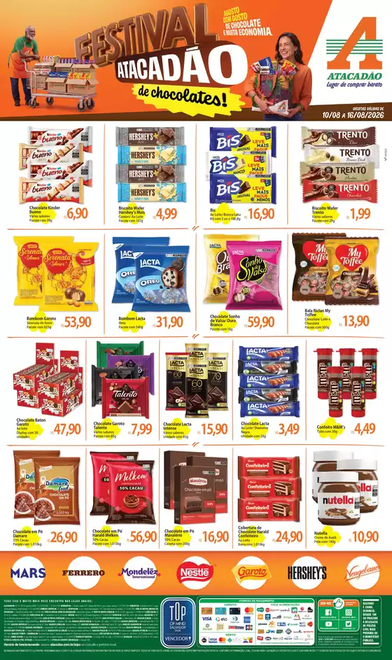 Catálogo Atacadão | Atacadão - Festival de Chocolates | 2026-08-10T00:00:00.000Z - 2026-08-16T00:00:00.000Z