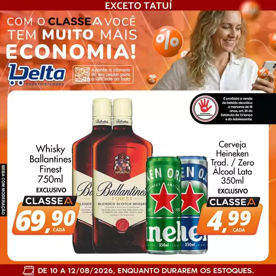 Catálogo Delta Supermercados | Melhores ofertas para todos os caçadores de pechinchas | 2026-08-10T00:00:00.000Z - 2026-08-12T00:00:00.000Z