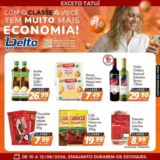 Catálogo Delta Supermercados | Economize agora com nossas ofertas | 2026-08-10T00:00:00.000Z - 2026-08-12T00:00:00.000Z