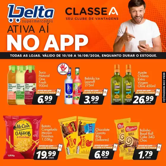 Catálogo Delta Supermercados | Melhores ofertas e descontos | 2026-08-10T00:00:00.000Z - 2026-08-16T00:00:00.000Z