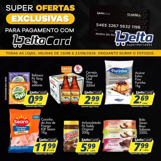 Catálogo Delta Supermercados | Ofertas exclusivas | 2026-08-10T00:00:00.000Z - 2026-08-12T00:00:00.000Z