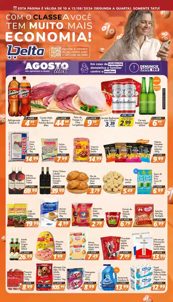 Catálogo Delta Supermercados | Ótima oferta para todos os clientes | 2026-08-10T00:00:00.000Z - 2026-08-12T00:00:00.000Z
