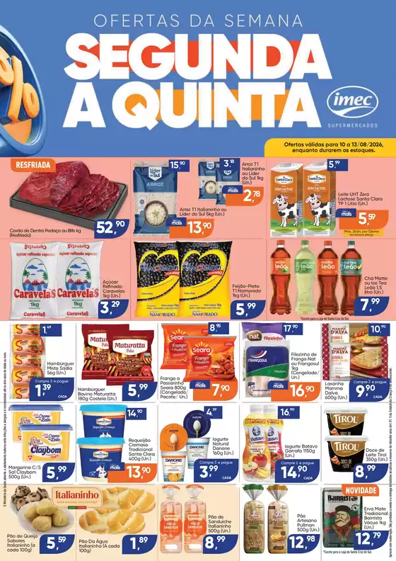Catálogo Imec Supermercados | BAIXA 16557 IMEC Ofertas da Semana 10 a 13082026 | 2026-08-10T00:00:00.000Z - 2026-08-13T00:00:00.000Z