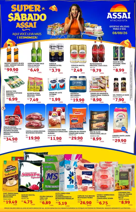 Catálogo Assaí Atacadista | Encarte Assaí Atacadista 49774 | 2026-08-10T00:00:00.000Z - 2026-08-11T00:00:00.000Z