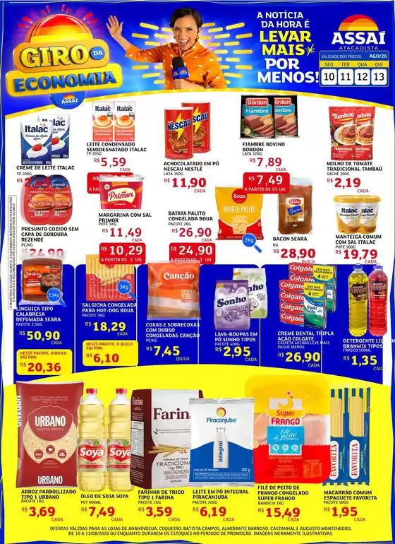 Catálogo Assaí Atacadista | Encarte Assaí Atacadista 49674-63 | 2026-08-10T00:00:00.000Z - 2026-08-13T00:00:00.000Z