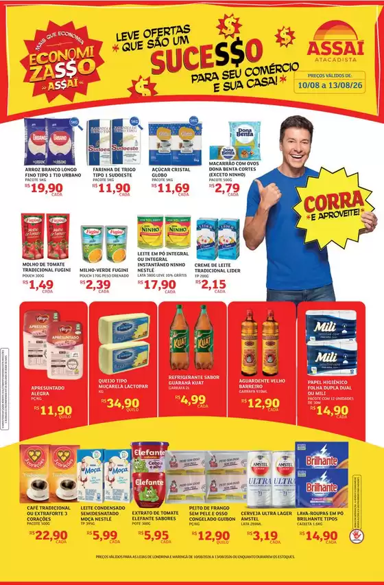 Catálogo Assaí Atacadista | Encarte Assaí Atacadista 169650-513 | 2026-08-10T00:00:00.000Z - 2026-08-13T00:00:00.000Z
