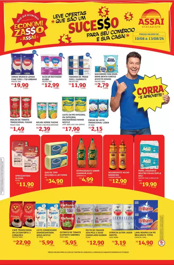 Catálogo Assaí Atacadista | Encarte Assaí Atacadista 169651-519 | 2026-08-10T00:00:00.000Z - 2026-08-13T00:00:00.000Z