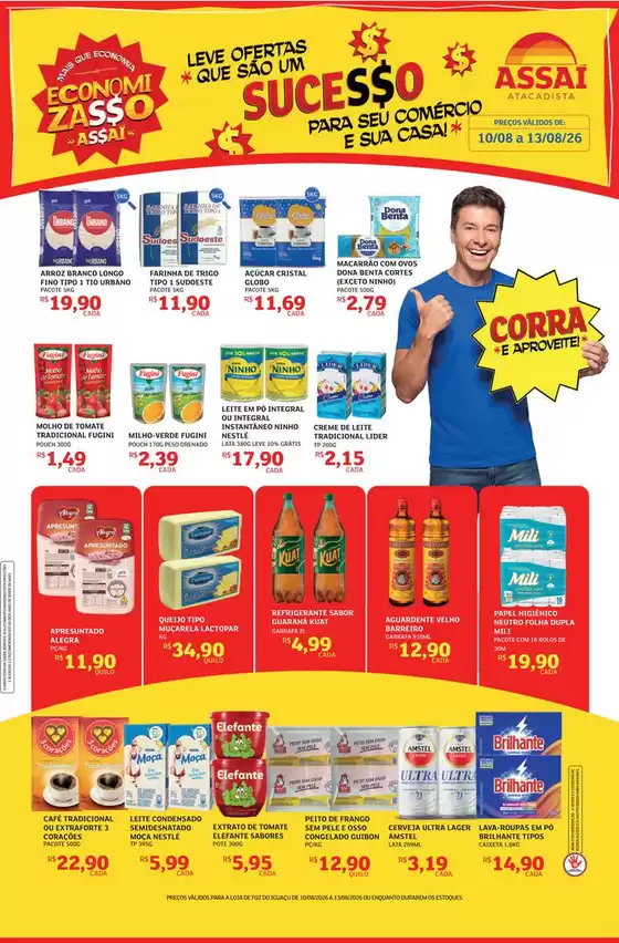 Catálogo Assaí Atacadista | Encarte Assaí Atacadista 169652-517 | 2026-08-10T00:00:00.000Z - 2026-08-13T00:00:00.000Z