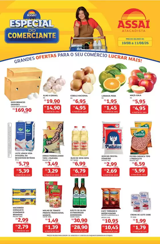 Catálogo Assaí Atacadista | Encarte Assaí Atacadista 169653-537 | 2026-08-10T00:00:00.000Z - 2026-08-11T00:00:00.000Z