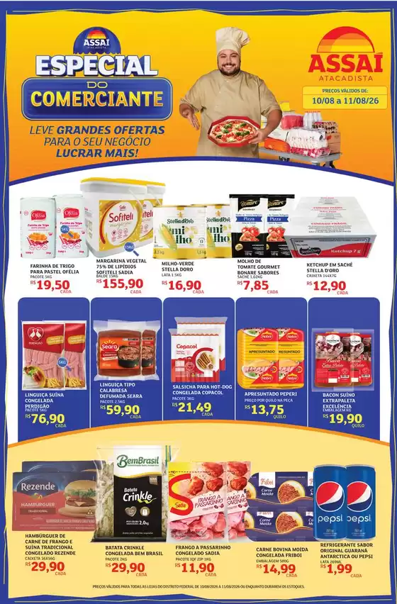 Catálogo Assaí Atacadista | Encarte Assaí Atacadista 169659-535 | 2026-08-10T00:00:00.000Z - 2026-08-11T00:00:00.000Z