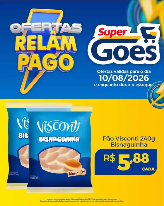 Catálogo Supermercados Goes | Descontos e promoções | 2026-08-10T00:00:00.000Z - 2026-08-10T00:00:00.000Z