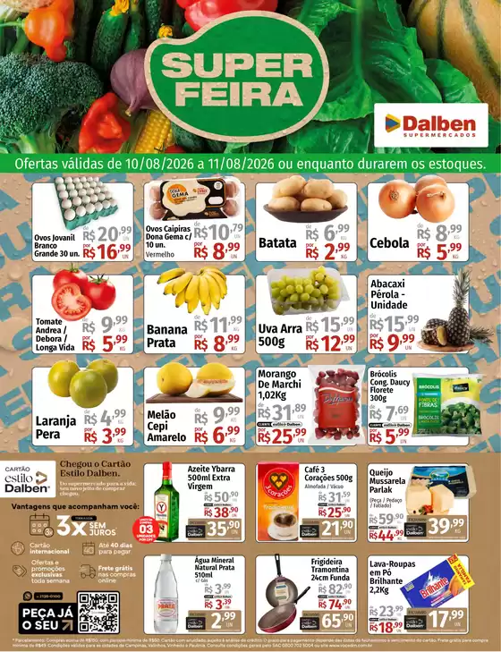 Catálogo Supermercado Dalben | Super Feira | 2026-08-10T00:00:00.000Z - 2026-08-11T00:00:00.000Z