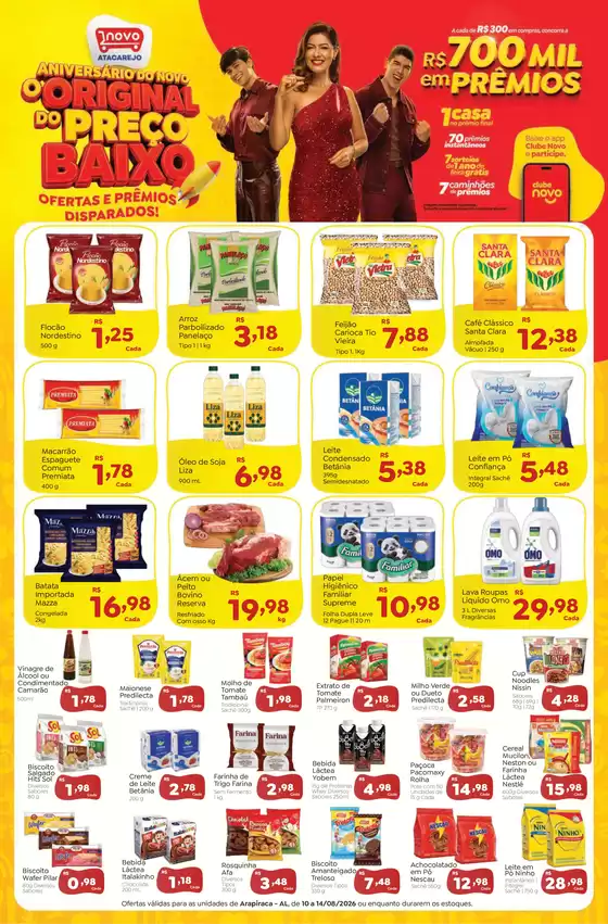 Catálogo Novo Atacarejo | Ofertas da Semana | 2026-08-10T00:00:00.000Z - 2026-08-14T00:00:00.000Z