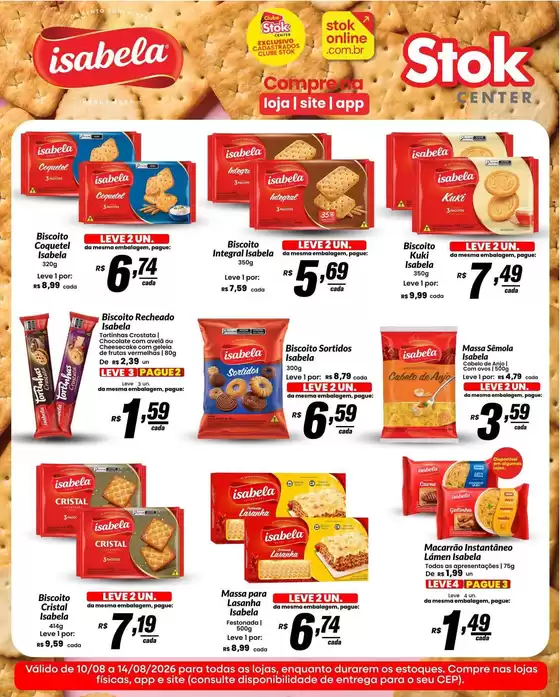Catálogo Stok Center em Coronel Barros | Nossas melhores ofertas para você | 2026-08-10T00:00:00.000Z - 2026-08-14T00:00:00.000Z