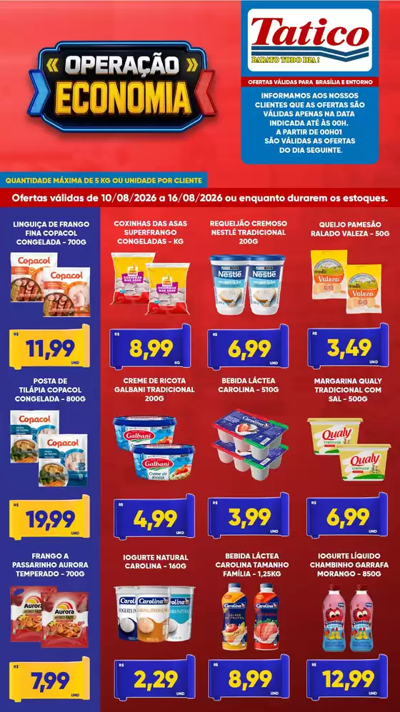 Catálogo Tatico | Promoções especiais em andamento | 2026-08-10T00:00:00.000Z - 2026-08-16T00:00:00.000Z