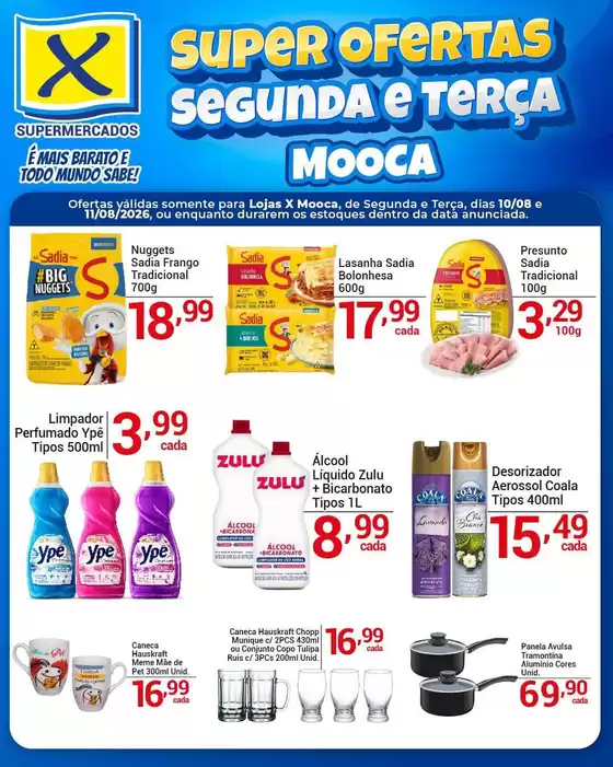 Catálogo X Supermercados | Melhores ofertas para todos os clientes | 2026-08-10T00:00:00.000Z - 2026-08-11T00:00:00.000Z