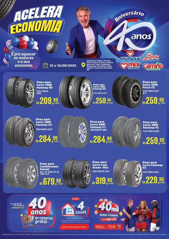 Catálogo Supermercados Mateus | Festiva Automortivo de Aniversario | 2026-08-09T00:00:00.000Z - 2026-08-16T00:00:00.000Z