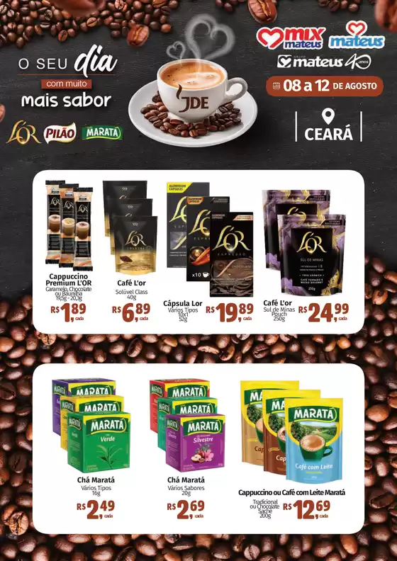 Catálogo Supermercados Mateus | Exclusivo JDE | 2026-08-09T00:00:00.000Z - 2026-08-12T00:00:00.000Z
