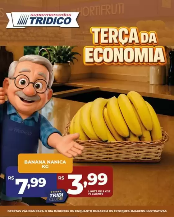 Catálogo Supermercados Tridico | Terça da Economia! | 2026-08-11T00:00:00.000Z - 2026-08-11T00:00:00.000Z