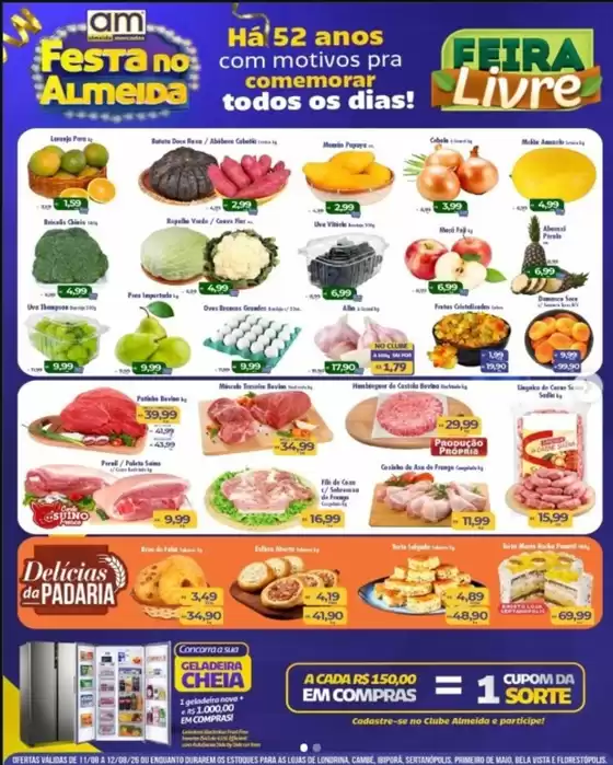 Catálogo Almeida Mercados | Feira Livre | 2026-08-11T00:00:00.000Z - 2026-08-12T00:00:00.000Z