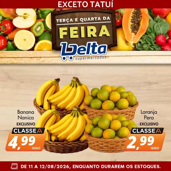 Catálogo Delta Supermercados | Ofertas especiais atraentes para todos | 2026-08-11T00:00:00.000Z - 2026-08-12T00:00:00.000Z