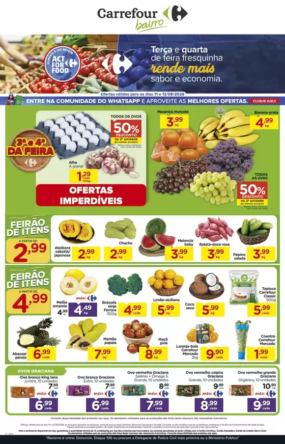 Catálogo Carrefour Bairro | FEIRA | 2026-08-11T00:00:00.000Z - 2026-08-12T00:00:00.000Z