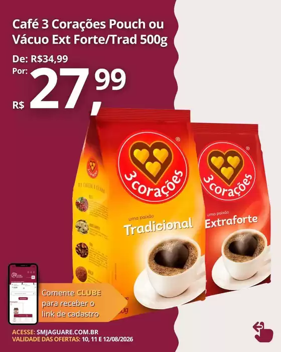 Catálogo Supermercado Jaguaré | Encarte Supermercado Jaguaré | 2026-08-10T00:00:00.000Z - 2026-08-12T00:00:00.000Z
