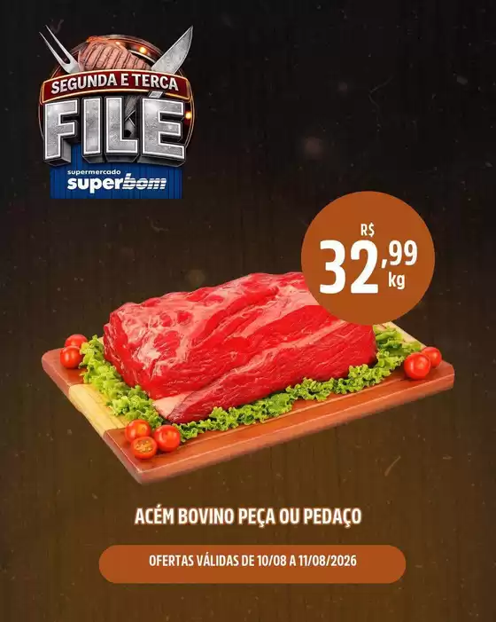 Catálogo Superbom Supermercado | Ofertas exclusivas | 2026-08-10T00:00:00.000Z - 2026-08-11T00:00:00.000Z