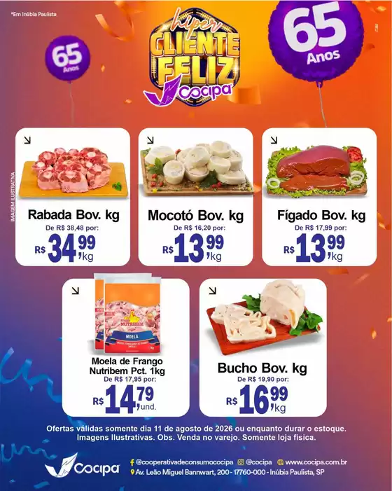 Catálogo Cocipa | Ofertas especiais atraentes para todos | 2026-08-11T00:00:00.000Z - 2026-08-11T00:00:00.000Z