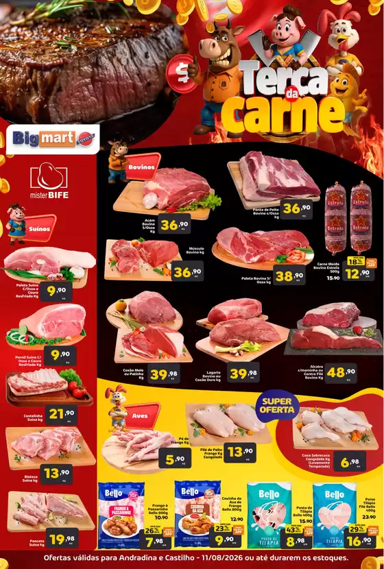 Catálogo Bigmart | Terça do Açougue Aproveite os melhores cortes da cidade | 2026-08-11T00:00:00.000Z - 2026-08-11T00:00:00.000Z