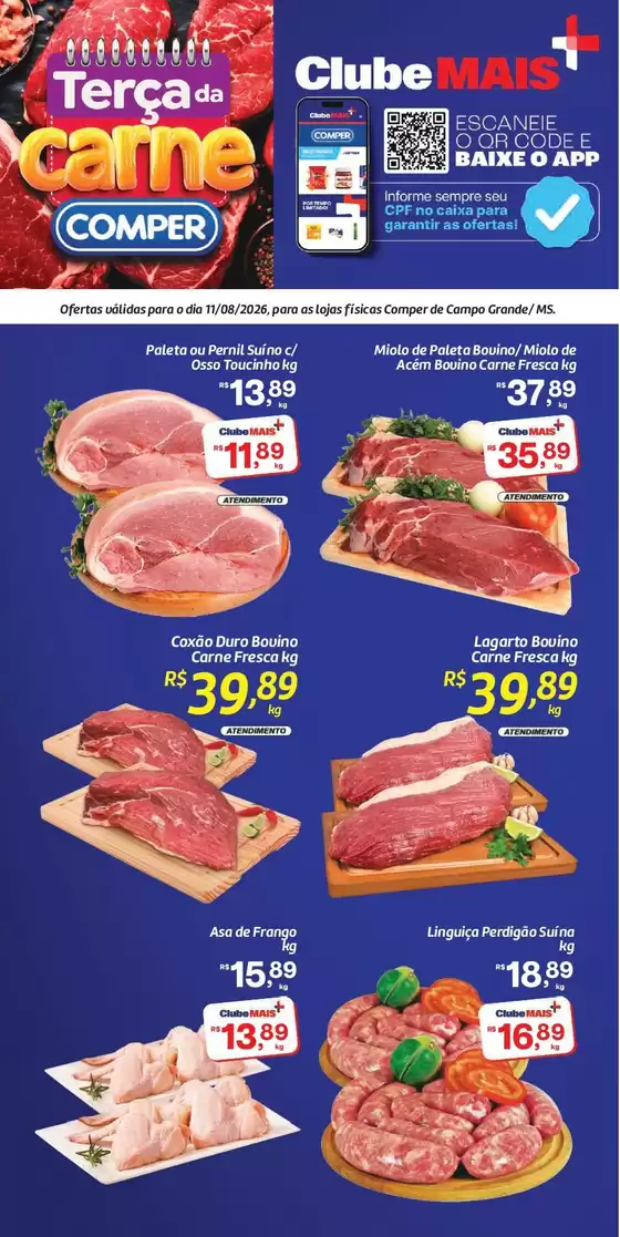 Catálogo Comper | Terça da Carne | 2026-08-11T00:00:00.000Z - 2026-08-11T00:00:00.000Z